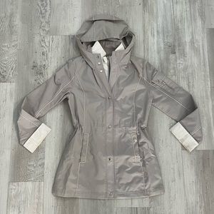 Nautica Grey Rain Coat